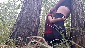 Ever Tried Hiding Under a Tree for Sex During Rain to Stay Warm with Lesbian Illusion Girls?