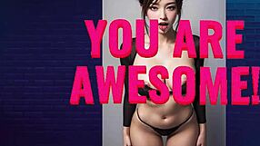 AI Fellatio Hotties Ecchidragons and AI Stillz Perform Blowjob with ASMR