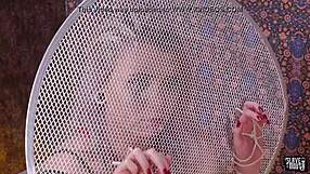 Dominated Slut Gets Gagged, Choked, and Urinated On During Bondage