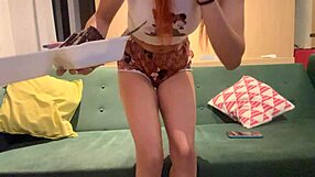 Do you want to eat the cake or my wet pussy?