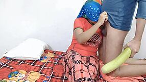 Desi Teen BENT OVER for ANAL with Boyfriend