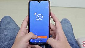 Mixed step-sister gives deepthroat blowjob pretending shy!