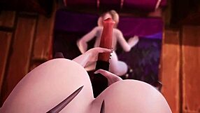 Tails of azeroth blue is better draenei threesome