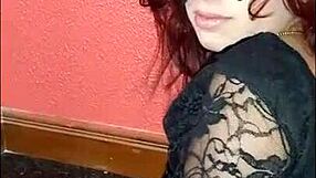 Kellenzinha n Nicole's first threesome: We break the nymphets pink ass with toys.