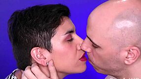 Thick Facial Covers Her Face in Cum!