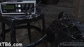 Upside Down Hottie Gets NIPPLES CLIPPED in HARDCORE Action!