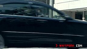 Why did this small-titted Asian brunette pick up two guys for a hardcore threesome fuck?