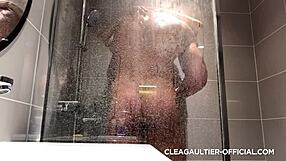a shower with clea gaultier