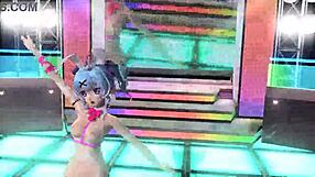 Hatsune Miku Voc Loid in Love Project Diva Nude Mod Full Nude Bunny Costume