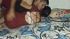 Venezuelan slut gets bareback fucked by Colombian cock in homemade video.