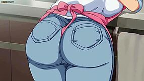 Mother-in-law craves stepson's cock in hentai blowjob.