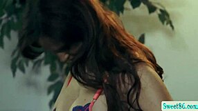 lesbian friends engage in seductive pussy licking threesome with kissing and oral