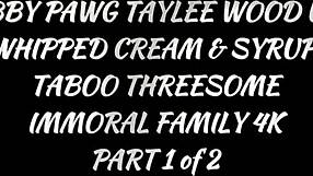 horny czech brunette taylee woods in budapest threesome