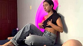 La novia de mi mejor amigo me pide que me corra en su vagina