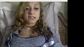 Cute Teen Shows Off Her Perfect Tits On Webcam.