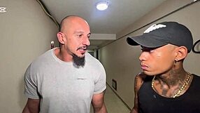 this latina teen fucks two guys while her husband records the action