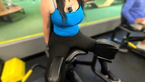 Latina Big Ass Promises Gym Reward To Stepson.