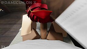 femboy with fat ass sucks me then grinds against my cock in black lingerie