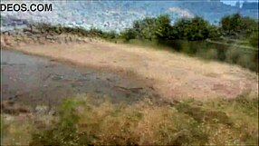 German Girl with Big Ass Has Outdoor Sex