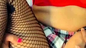 Fucking Ex-Girlfriend's Tight Pussy at Friend's House