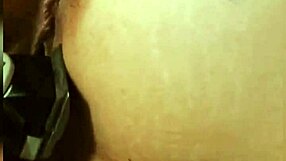 Fat whore teases shaved pussy and asshole for friend