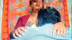 Indian Teacher Kissing Student Outdoors!