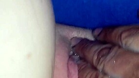 Finger fucking my ex girlfriend during massage!