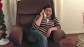 hailey stripped and spanked then gagged with cock!