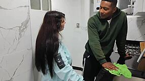 rioc fucks the curvy secretary jennie with big ass in kitchen