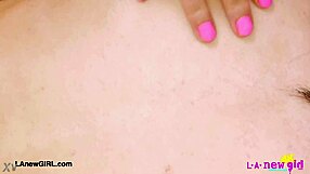 Sweet Brunette Babe Shows Her Sexy Body To Daddy And Uncle