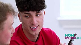 Girlsway - Horny Nicole Doshi Hailey Rose & Ameena Green Fuck Rival Blake Blossom After Game Loss