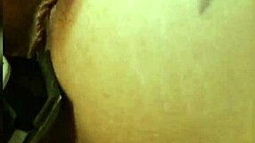 Fat whore teases shaved pussy and asshole for friend