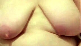 Gently soaping up my curvy chubby body while relaxing nude in the warm bathtub