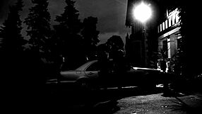 Kurbaška blondinka Michelle Tohrne v visokih petah in perilu doživlja intenzivno pasje jebanje