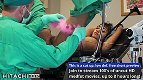 Eliza Shields Experiences Intense Orgasms As Human Guinea Pig In Hospital Latex