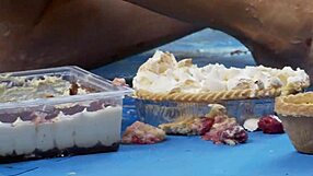 Two Hot MILFs Engage in Intense Fucking on the Bed