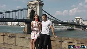 Heeled hottie takes COCK in stockings