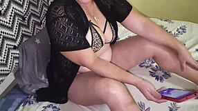 Stepmother's Passionate Betrayal in Doggy Style Assfucking with Dirty Talk