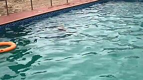 After pool fun, I fucked curvy babe to cumshot