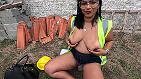 Imagining workers fucking her huge hairy pussy