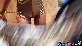 petite latina teen poses naked outdoors for playboy