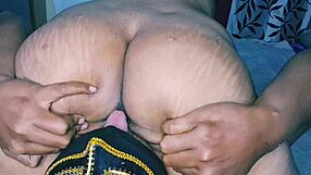 hot desi indian bhabhi gets that hairy pussy licked in close up action