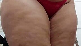 Big ass latina milf in lingerie chats as princess bunny!