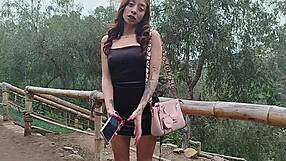 casting petite venezuelan mia fenix as a nympho in heels