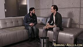 fetish punk, oh wow, getting that emo tattoo goth double penetration with cum in mouth blowjob!