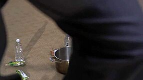 Banging that busty skinny blonde slave in bondage?