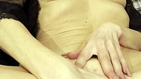 Blonde Wife's First Masturbation Orgasm