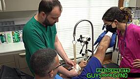 Angel Ramiraz Spreading In Cum Clinic