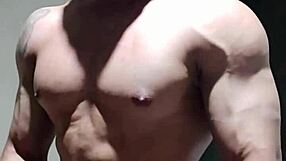 Muscular Man Assfucks Amateur