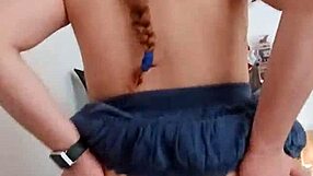 Amatérska baba ohnutá na tvrdé zadok jebanie kým bolí!